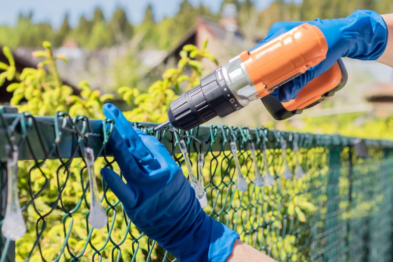Vinyl Chain Link Fence Repair